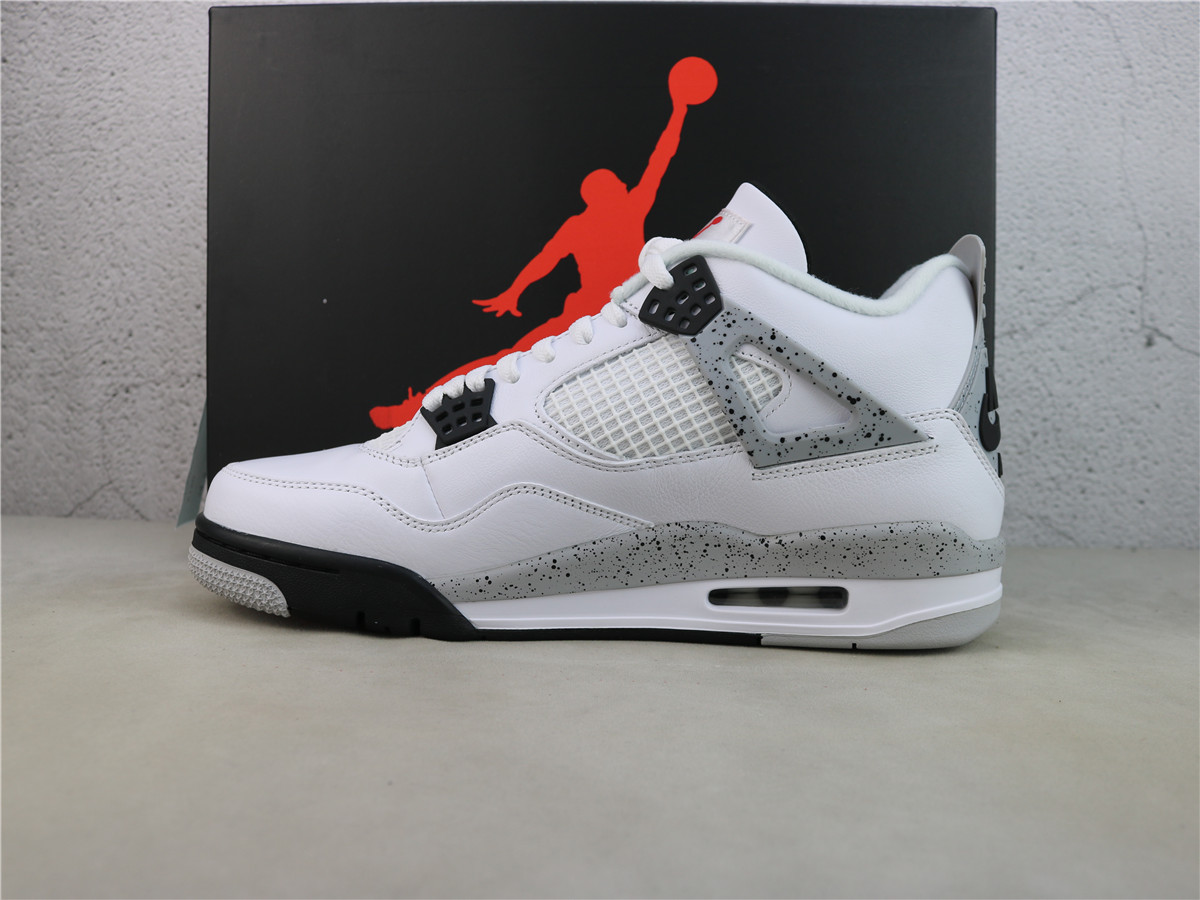 GX Batch Air Jordan 4 Retro OG White Cement 840606 192